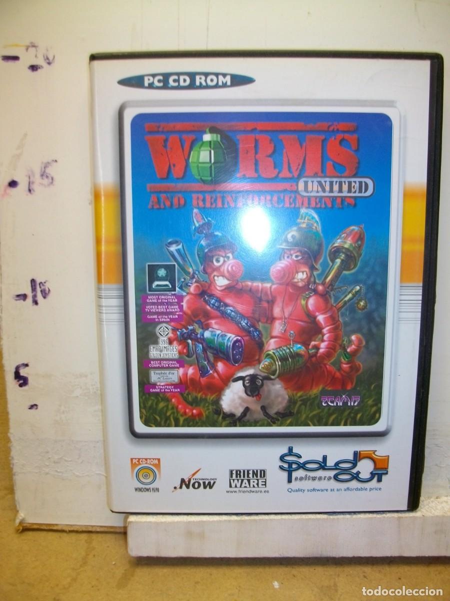 Videojuegos y consolas: Worms United & Reinforcements JUEGO PC - Foto 1