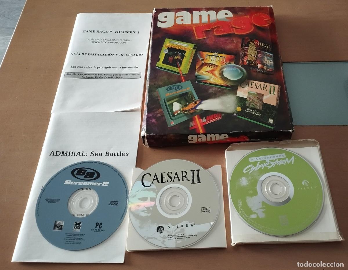 Videojuegos y consolas: Juego antiguo pc game rage incompleto - Foto 1