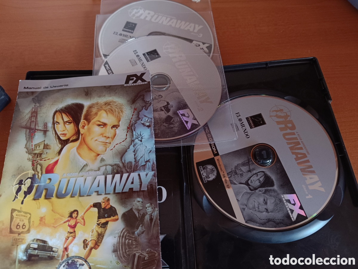 Videojuegos y consolas: Videojuego Runaway 1 PC PAL/ES - Foto 2
