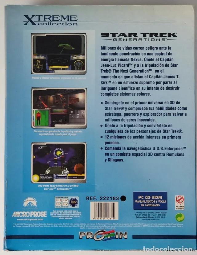 Videojuegos y consolas: Star Trek Generations Videojuego - Foto 3
