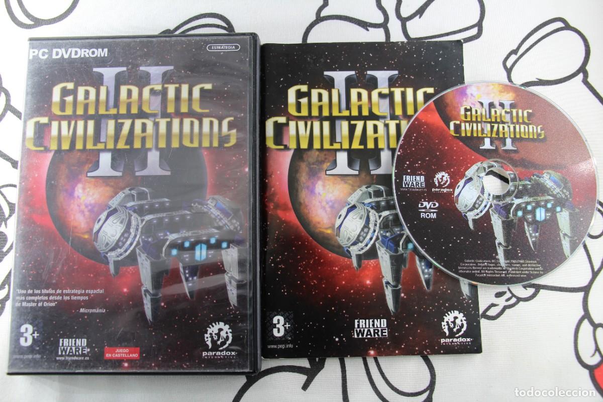 Videojuegos y consolas: PC GALACTIC CIVILIZATIONS II COMPLETO PAL ESPA&Ntilde;A - Foto 1