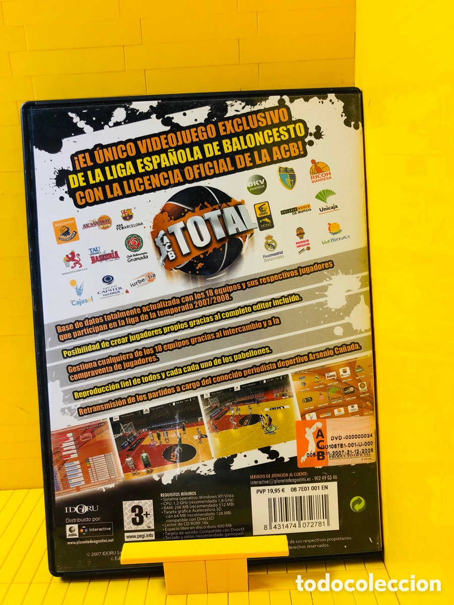 Videojuegos y consolas: JUEGO PC ● ACB TOTAL ● TEMPORADA 2007 - 2008 ● - Foto 2