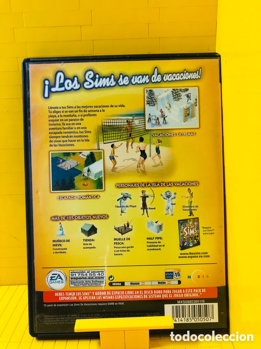 Videojuegos y consolas: JUEGO PC ● LOS SIMS DE VACACIONES ● EA GAMES ● - Foto 2