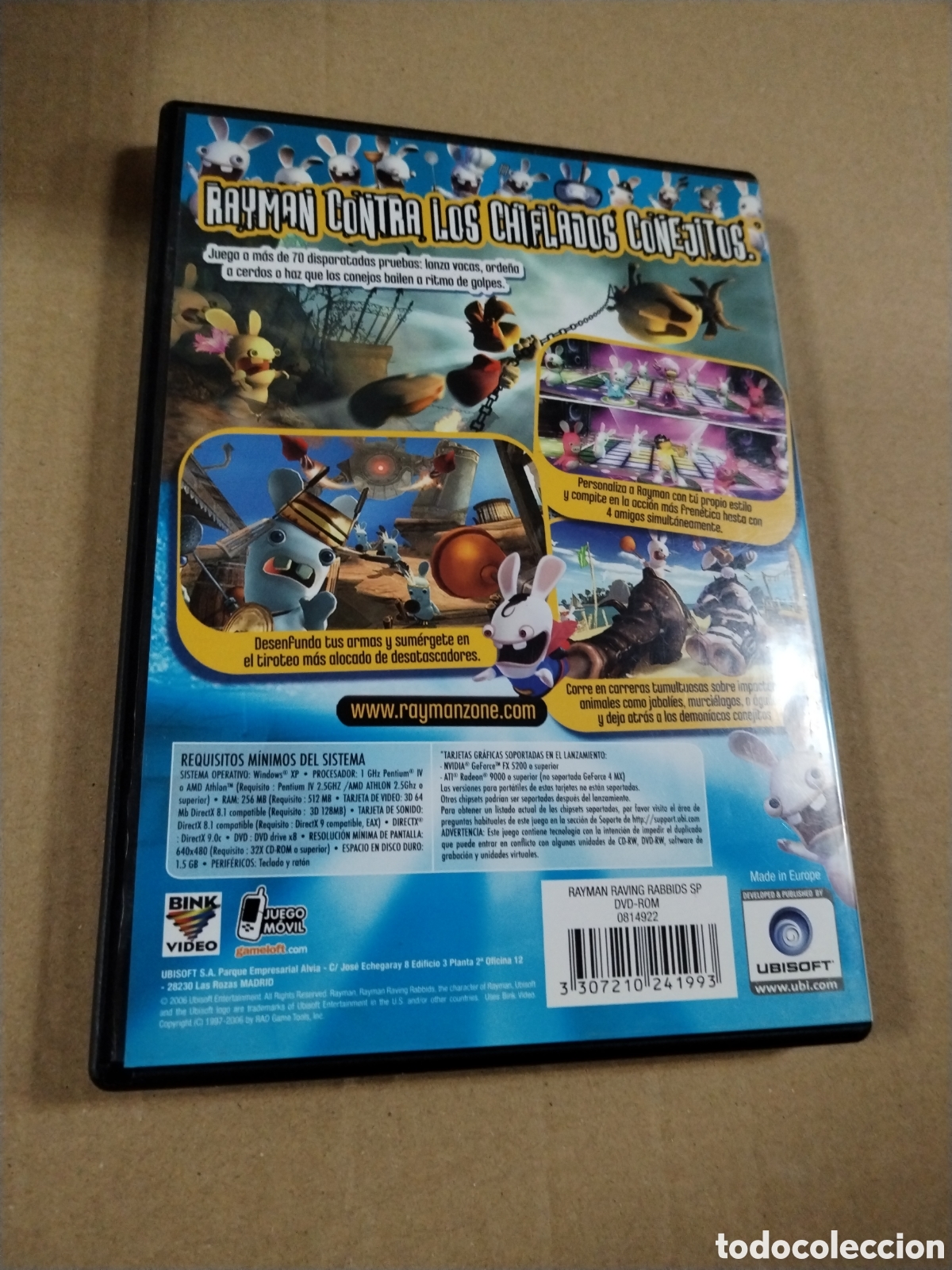 Videojuegos y consolas: RAYMAN RAVING RABBIDS - JUEGO PC. - Foto 2