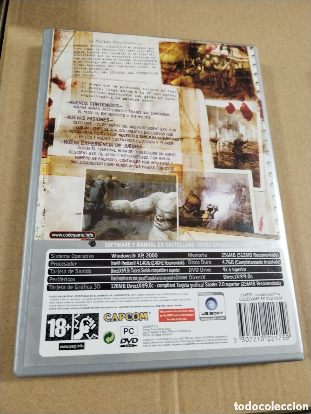 Videojuegos y consolas: RESIDENT EVIL 4. JUEGO. PC. - Foto 2