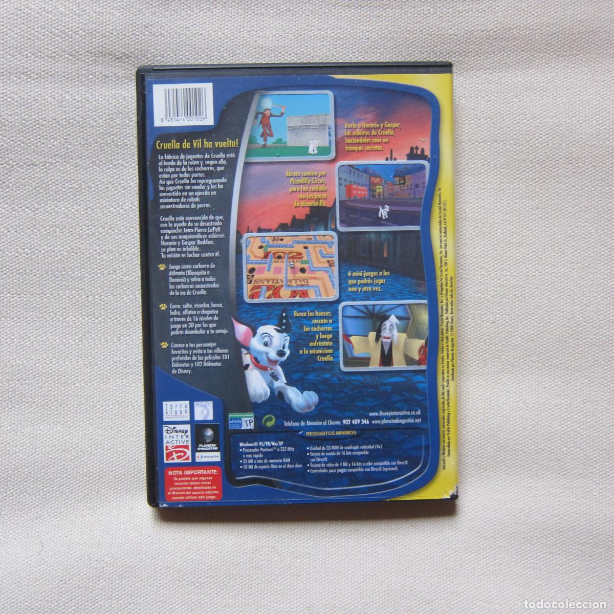 Videojuegos y consolas: 102 D&Aacute;LMATAS (DISNEY) PC VIDEOJUEGO - Foto 4