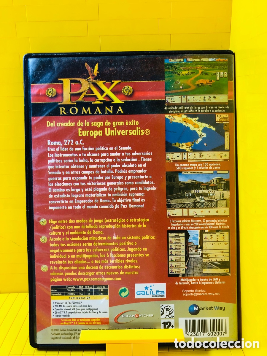 Videojuegos y consolas: JUEGO PC ● PAX ROMANA ● - Foto 2