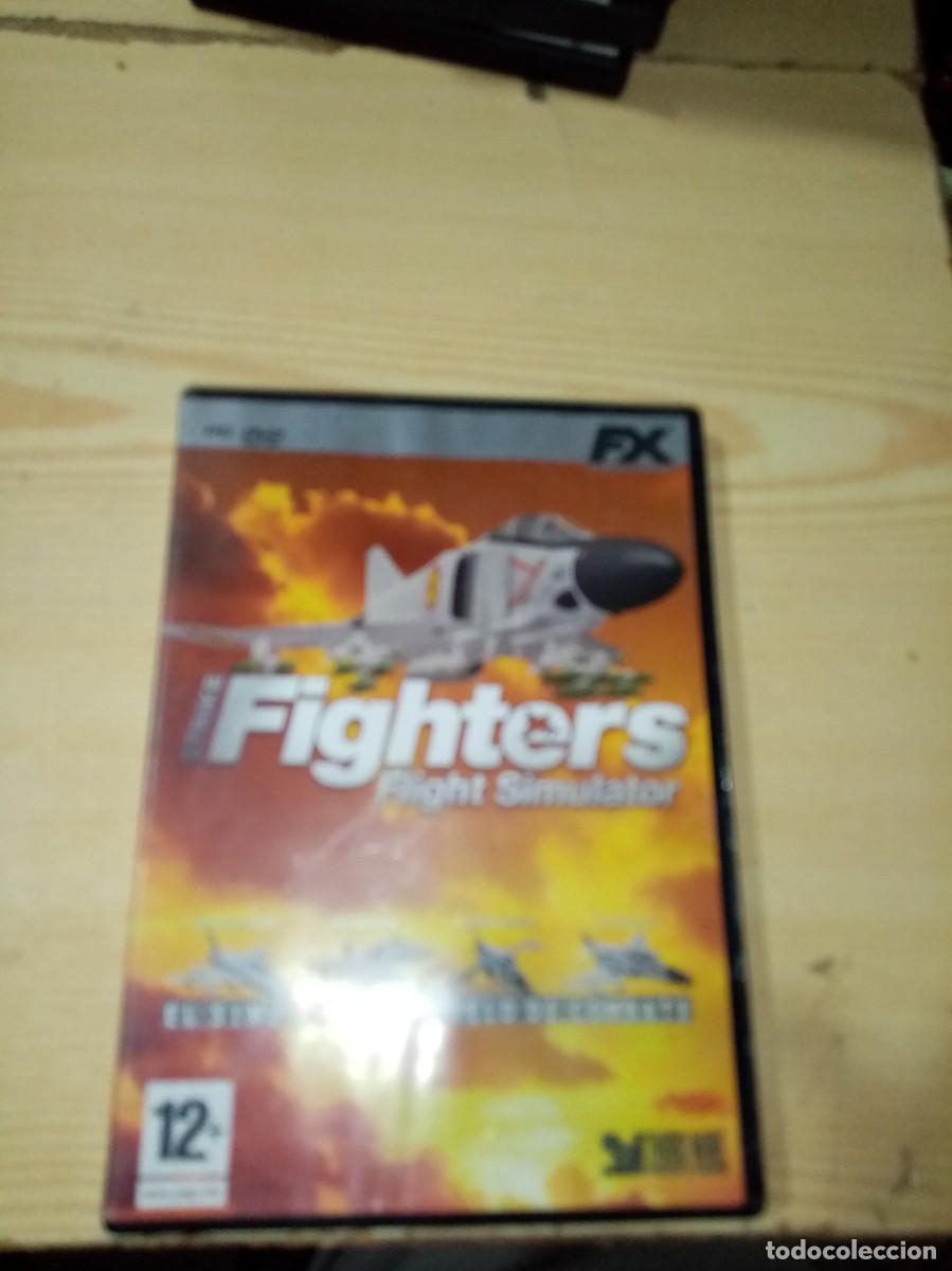 Videojuegos y consolas: PC DVD FIGHTERS FLIGHT SIMULATOR. EL SIMULADORDE VUELO DE COMBATE. - Foto 1