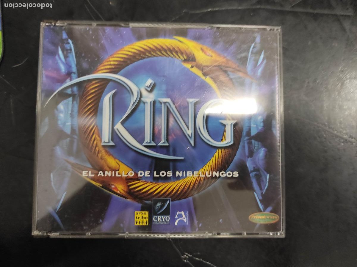 Videojuegos y consolas: Ring, El anillo de los Nibelungos, completo con 6 discos, PC CD ROM, - Foto 1
