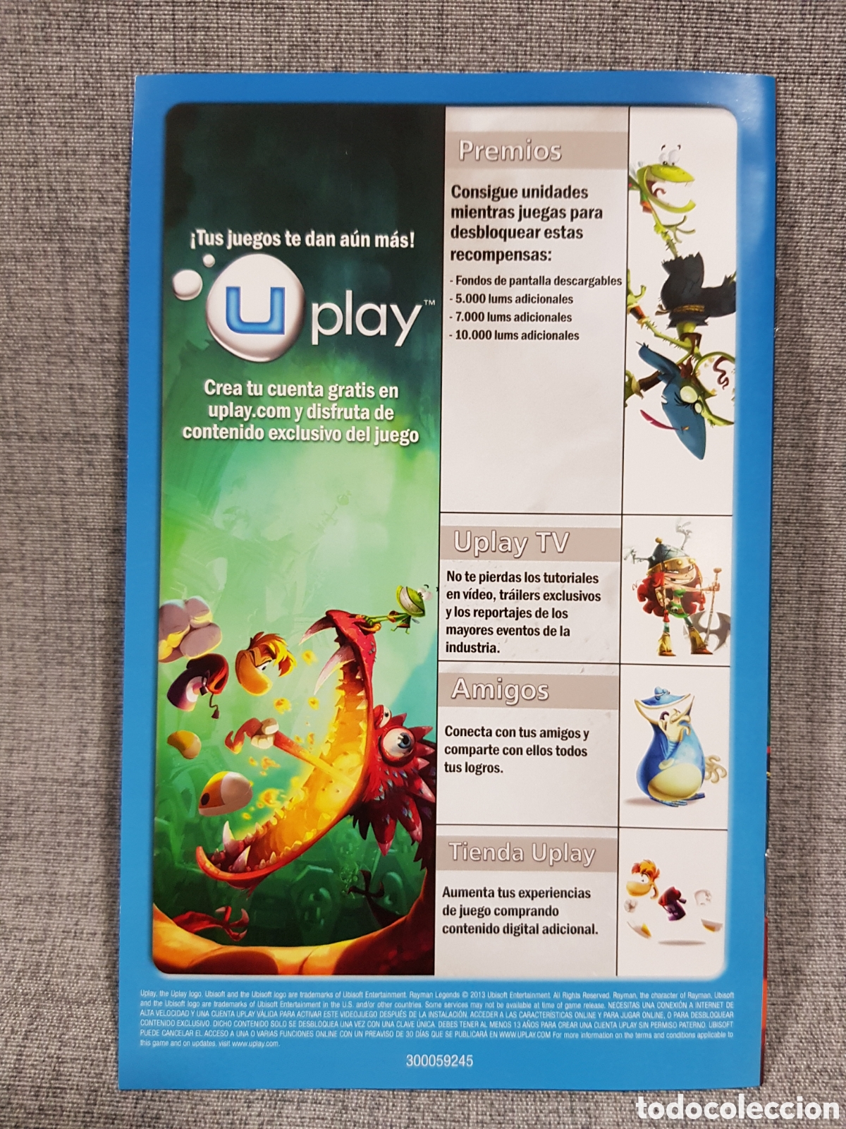 Videojuegos y consolas: RAYMAN LEGENDS UBISOFT JUEGO PARA PC DVD-ROM - Foto 8