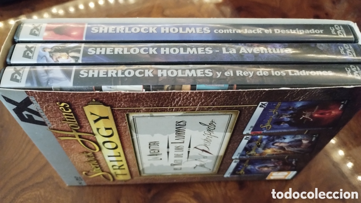 Videojuegos y consolas: Sherklock Holmes Trilogy - Foto 2