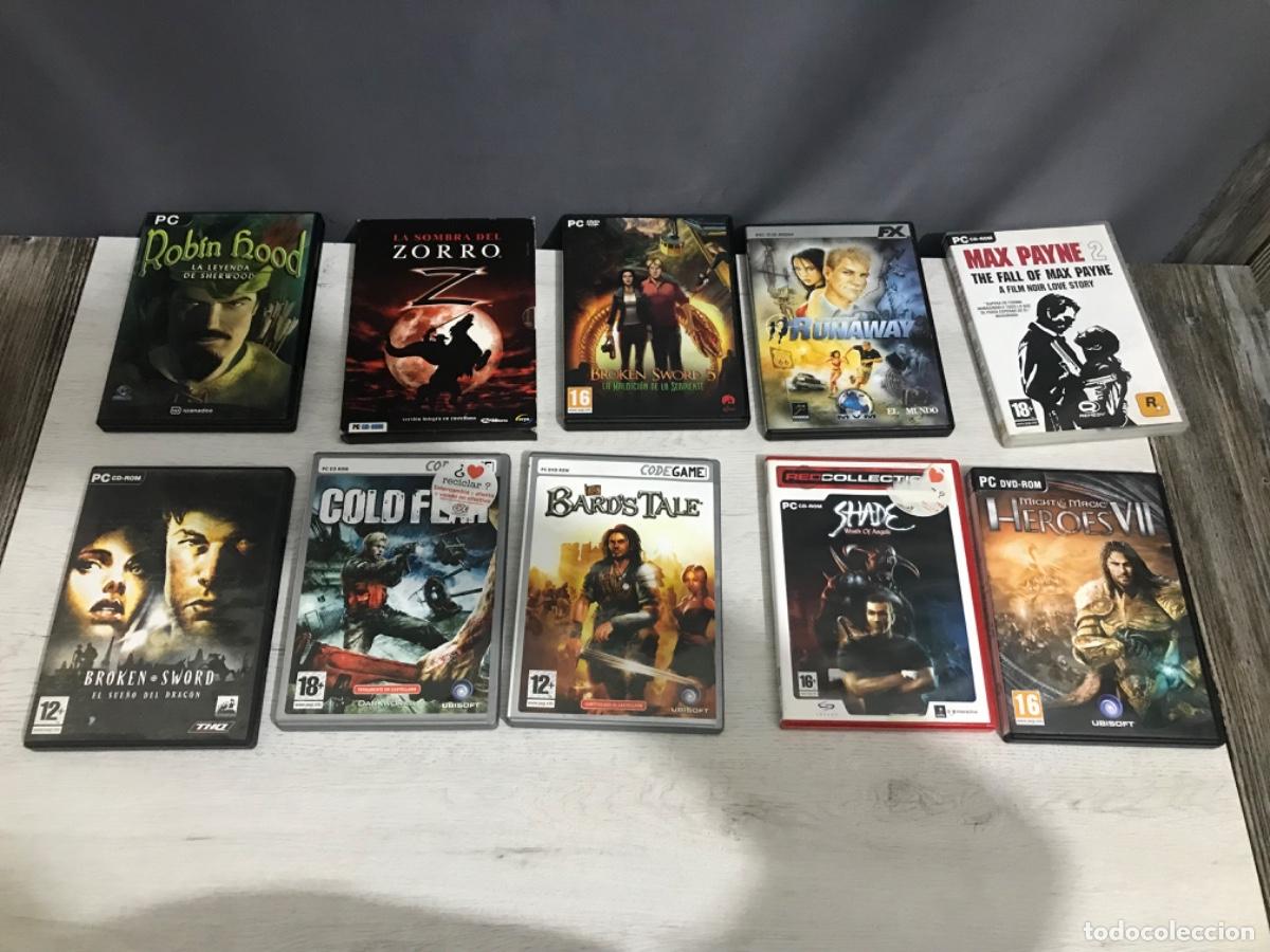 Videojuegos y consolas: Enorme lote de 36 juegos para PC - Foto 2