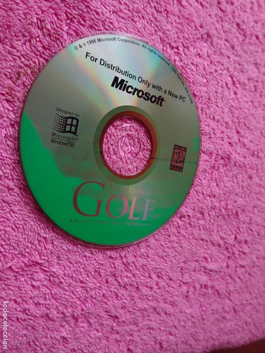 Videojuegos y consolas: microsoft golf 3.0 1996 windows 95 cd-rom - Foto 3