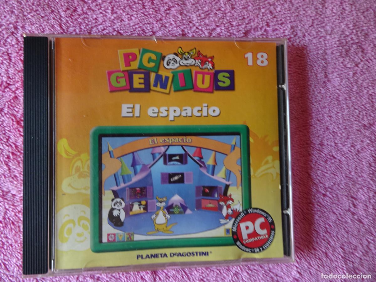 Videojuegos y consolas: el espacio pc genius 18 editorial planeta deAgostini 2002 cd-rom - Foto 1
