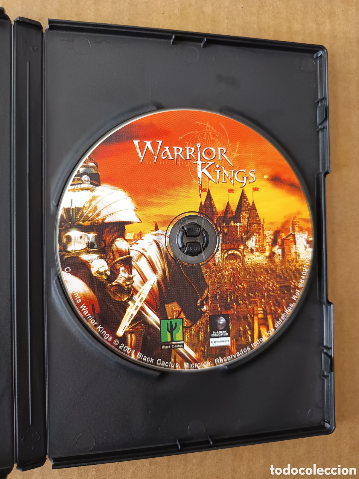 Videojuegos y consolas: Juego PC CD-Rom Warrior Kings (Black Cactus/Micro&iuml;ds, 2001). - Foto 3