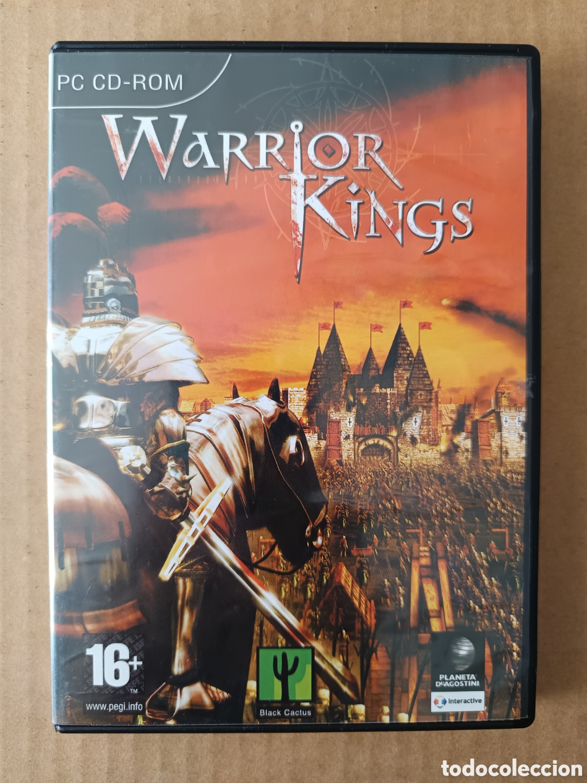 Videojuegos y consolas: Juego PC CD-Rom Warrior Kings (Black Cactus/Micro&iuml;ds, 2001). - Foto 1