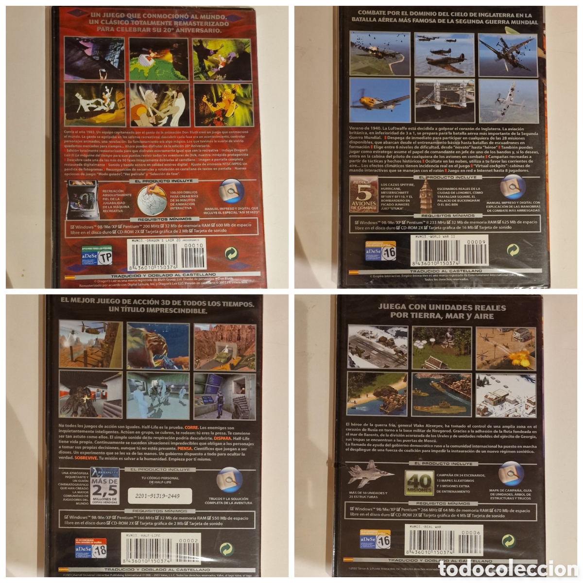 Videojuegos y consolas: Lote Juegos PC-CD sin abrir - Foto 2