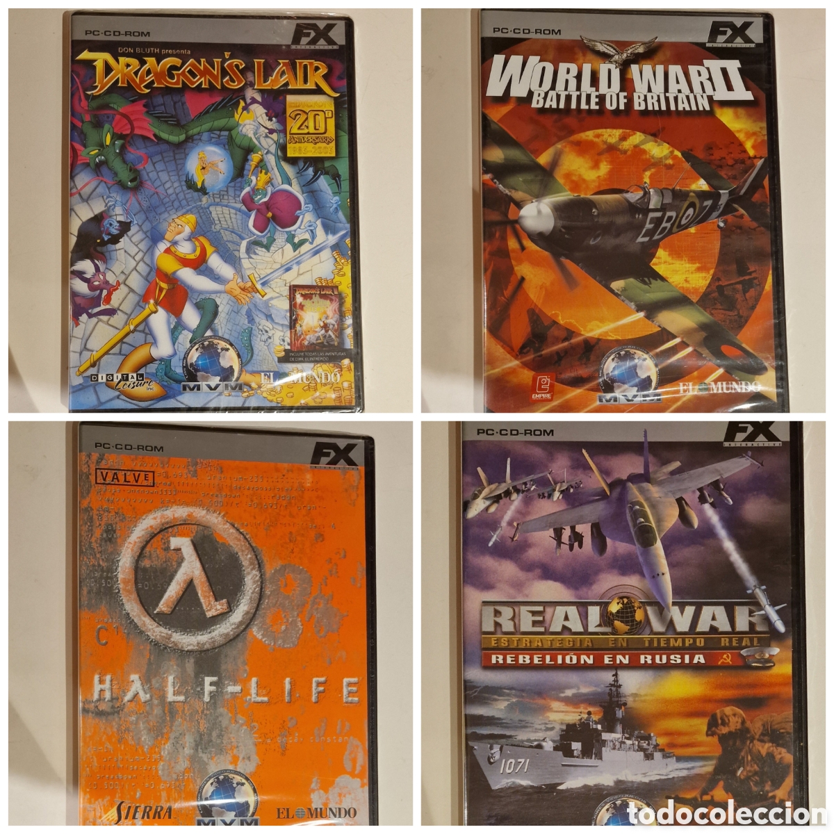 Videojuegos y consolas: Lote Juegos PC-CD sin abrir - Foto 1