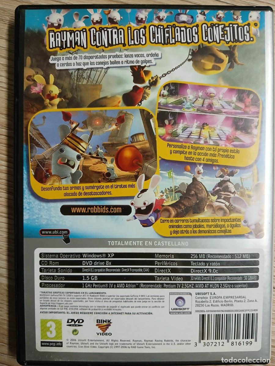 Videojuegos y consolas: Videojuego PC Rayman (Raving Rabbids) - Foto 2