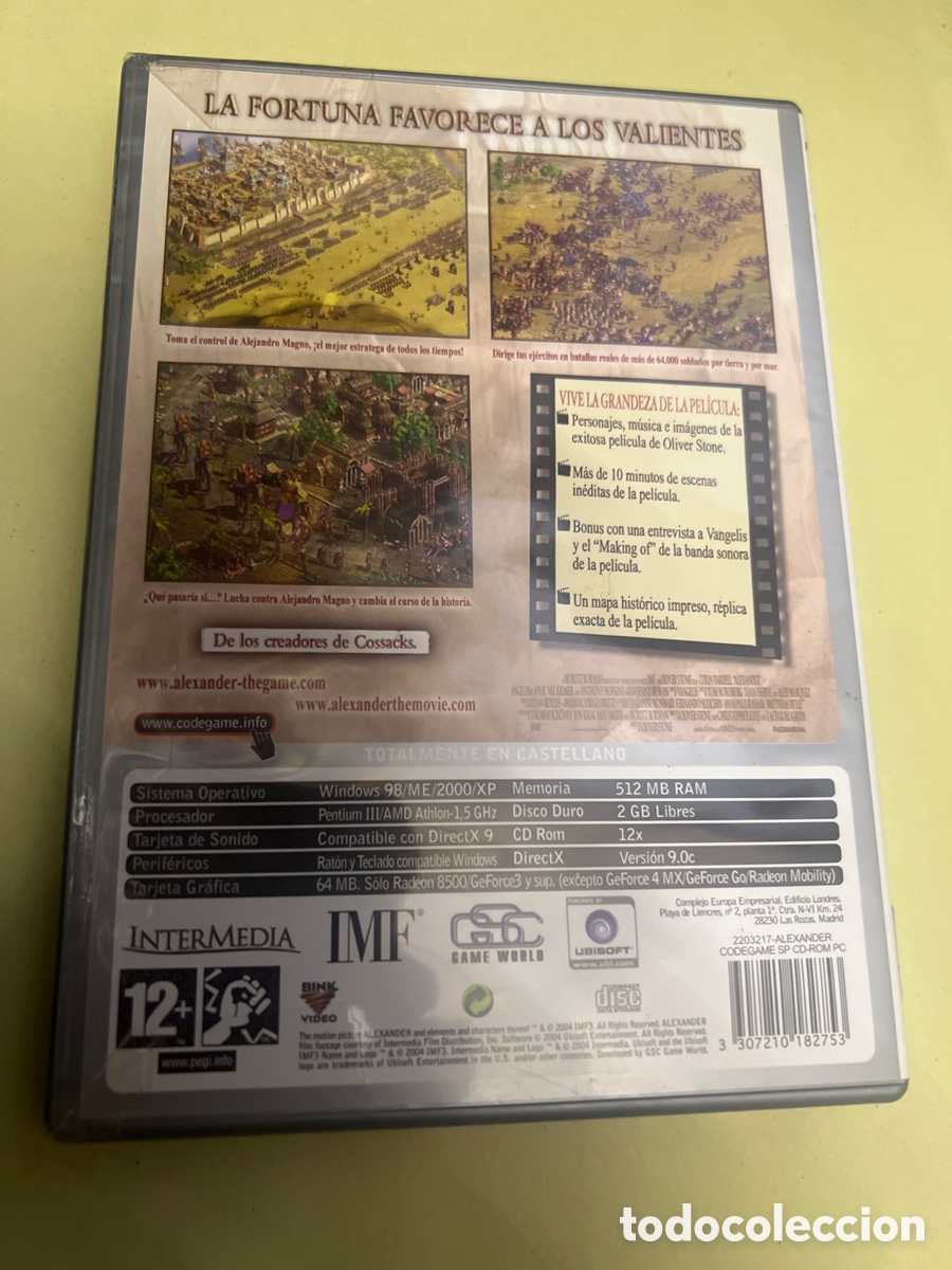 Videojuegos y consolas: T2/B2/59. Alejandro Magno JUEGO PC - Foto 2