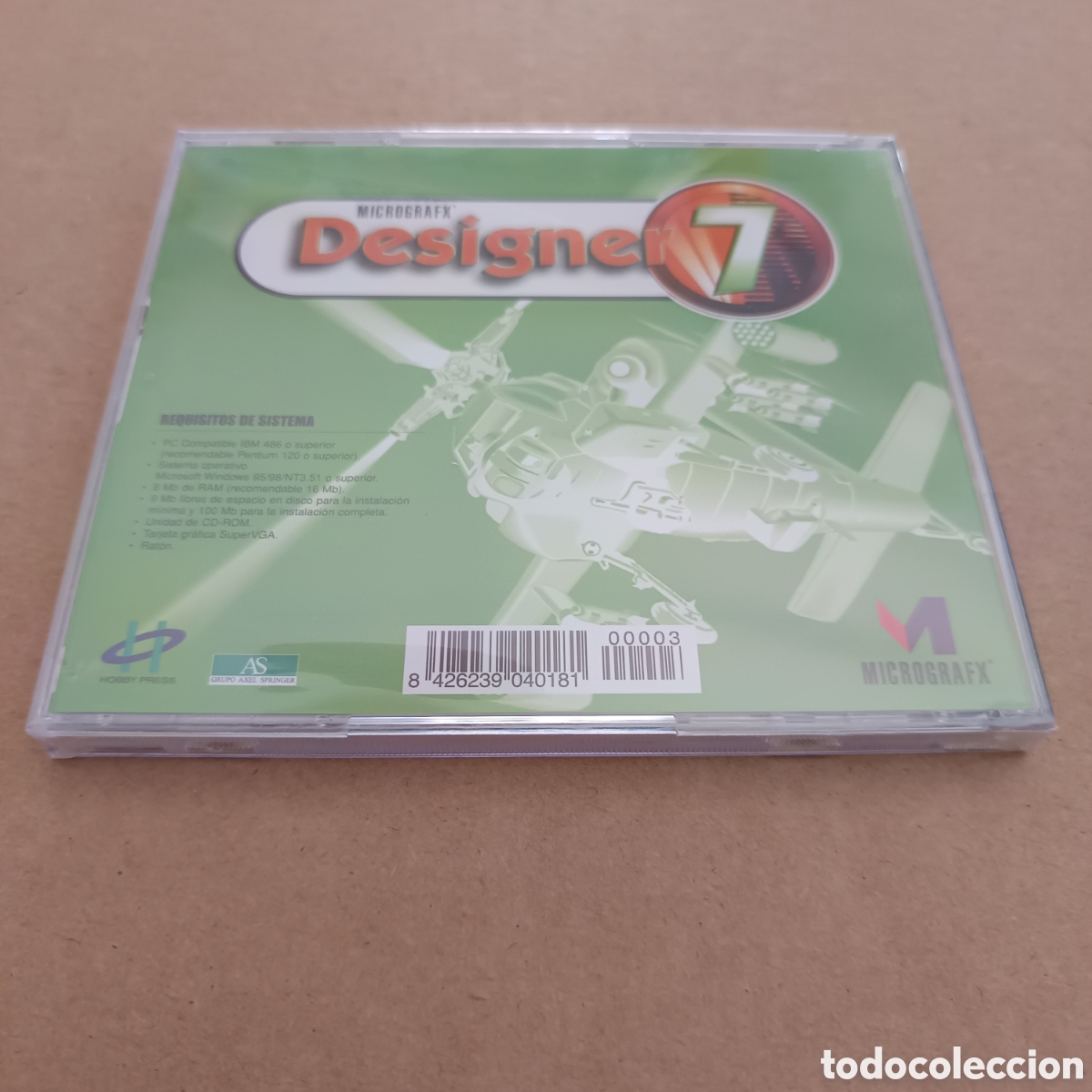 Videojuegos y consolas: (*_*) PC CD-Rom Micrografx Designer 7 (Hobby Press/Axel Springer). Precintado. - Foto 2