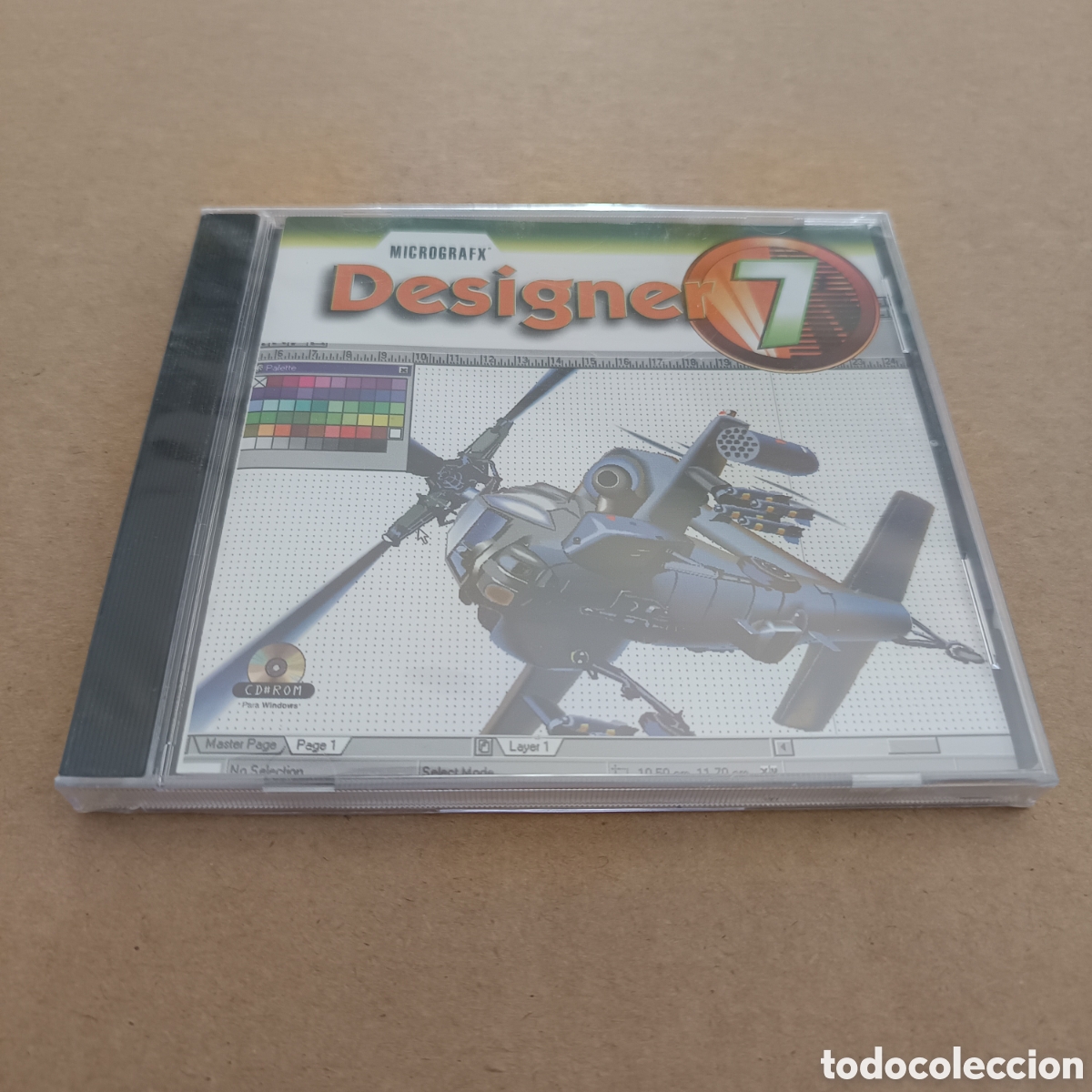 Videojuegos y consolas: (*_*) PC CD-Rom Micrografx Designer 7 (Hobby Press/Axel Springer). Precintado. - Foto 1