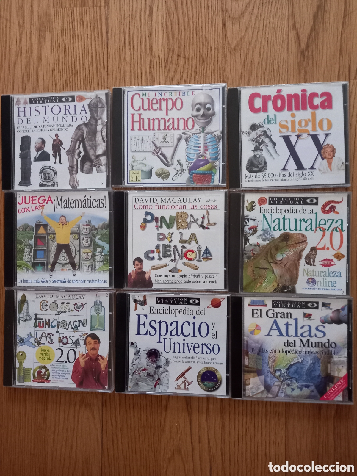 Videojuegos y consolas: Lote 9 cds educativos zeta multimedia - Foto 1