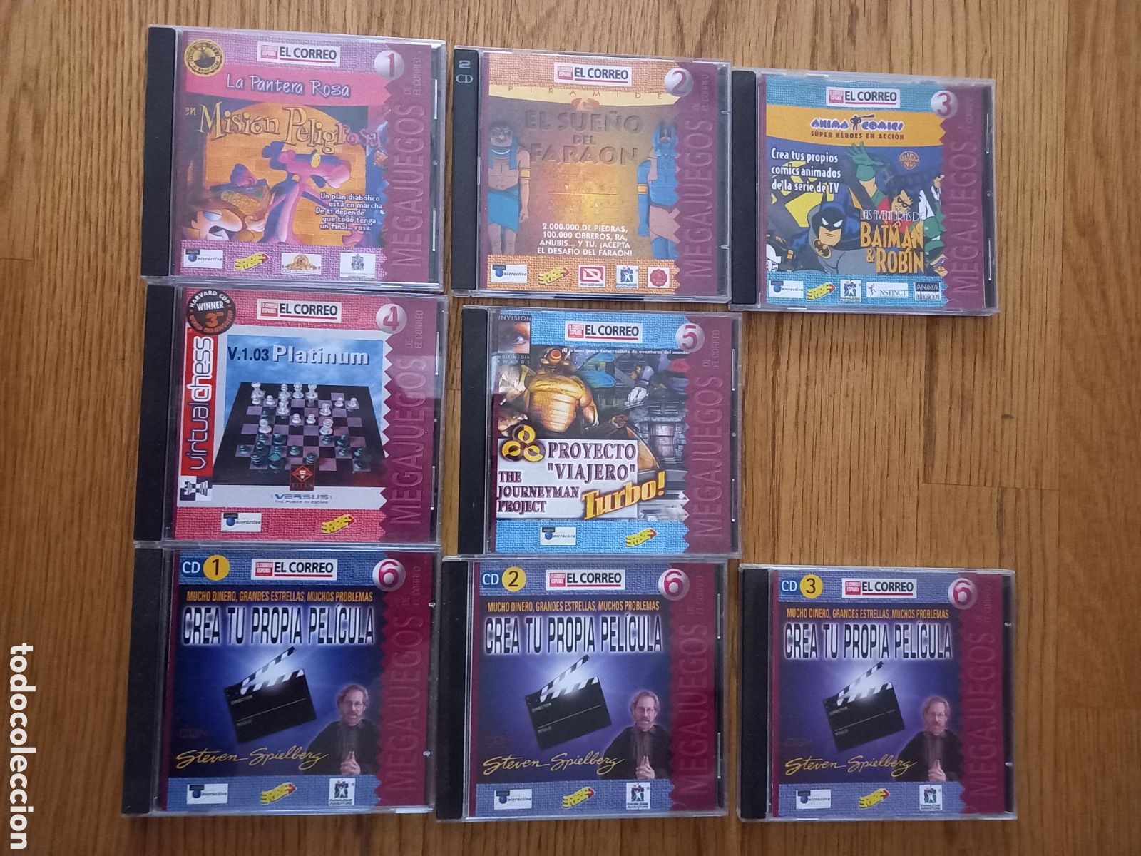Videojuegos y consolas: Lote de 8 cds Megajuegos - Foto 2
