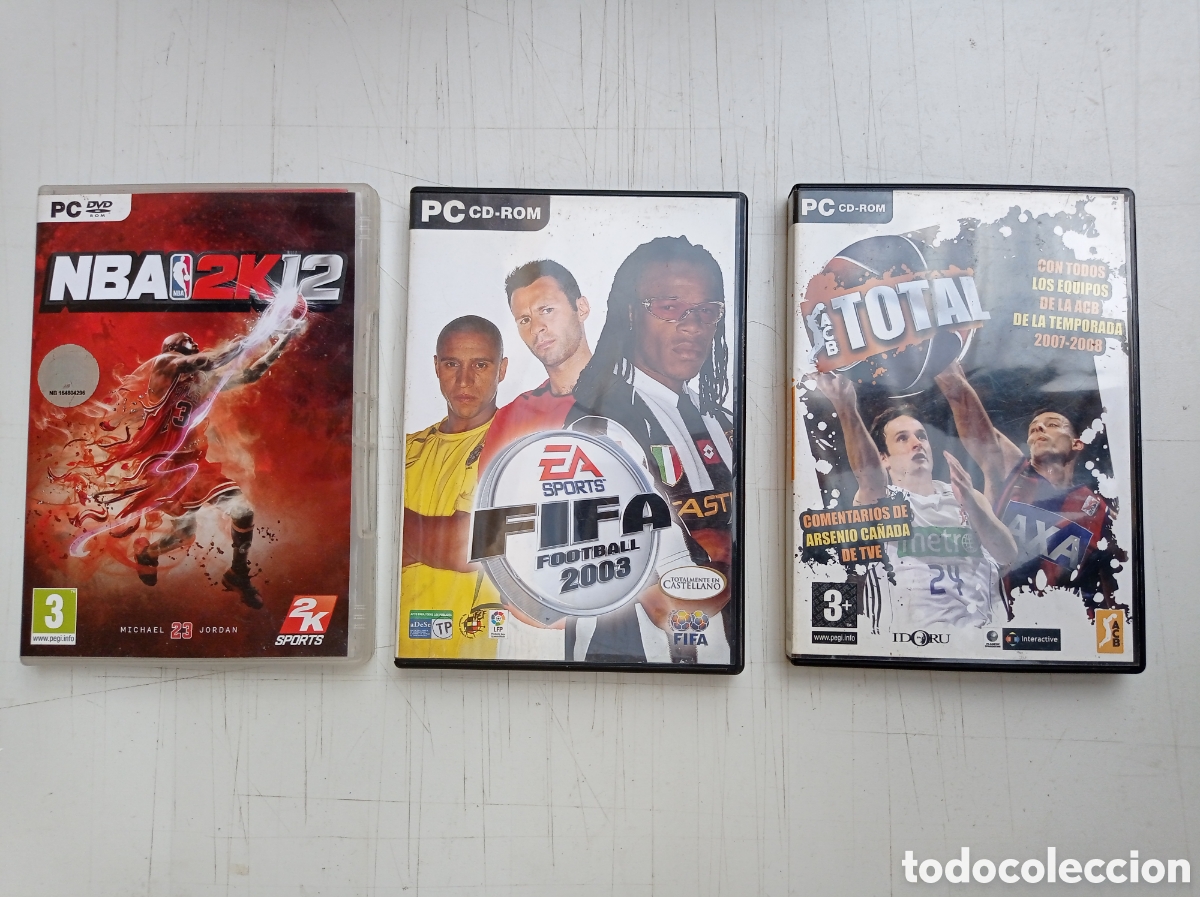 Videojuegos y consolas: NBA2K12, FIFA 2003, ACB TOTAL - Foto 1