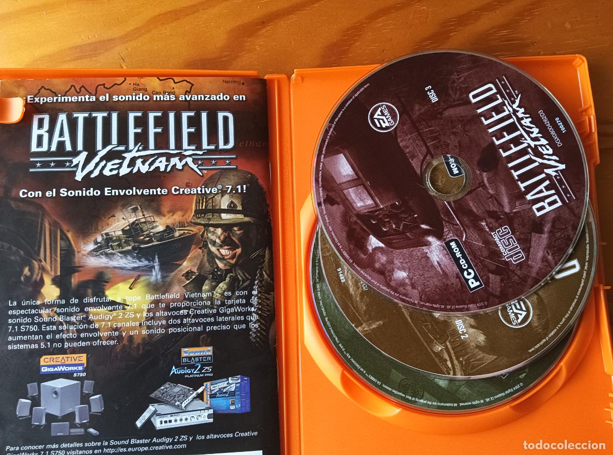 Videojuegos y consolas: BATTLEFIELD VIETNAM. PC CD-ROM - - Foto 2