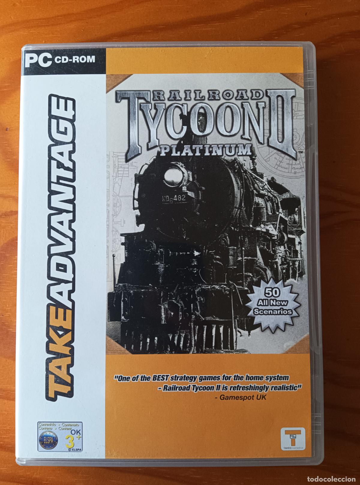 Videojuegos y consolas: RAILROAD TYCOON II PLATINUM. PC CD-ROM - TRENES - Foto 1