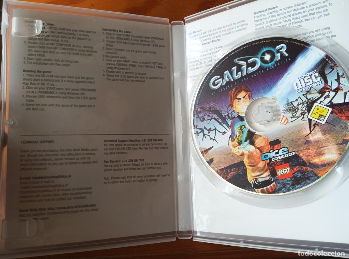 Videojuegos y consolas: GALIDOR DE LEGO. PC CD-ROM - - Foto 2