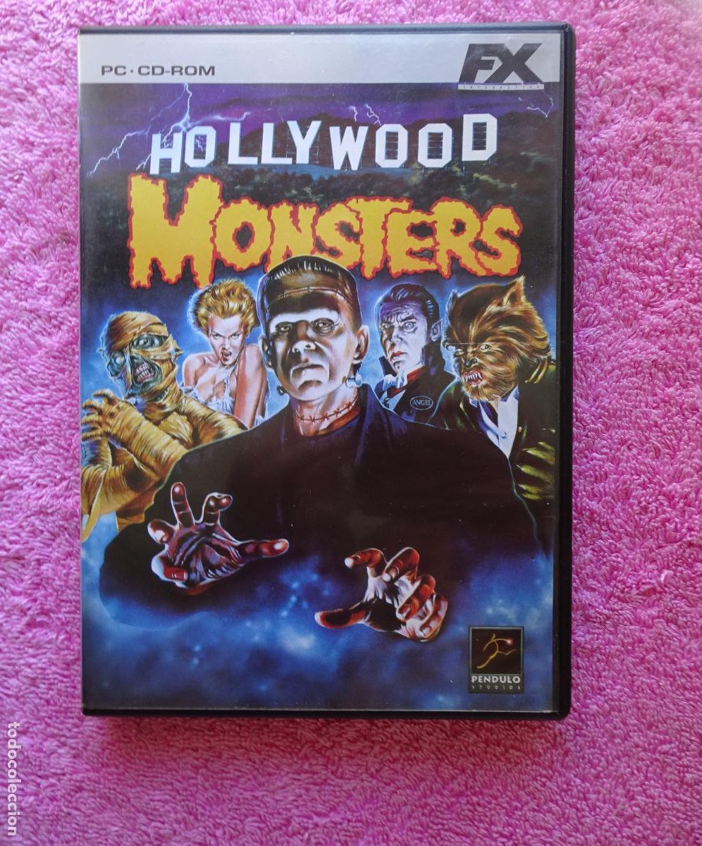 Videojuegos y consolas: hollywood monsters p&eacute;ndulo studios 2002 fx interactive en castellano - Foto 1