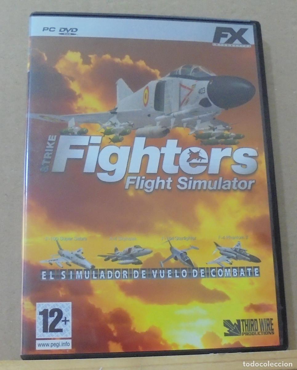 Videojuegos y consolas: Strike fighters, flight simulator, juego para PC - Foto 1
