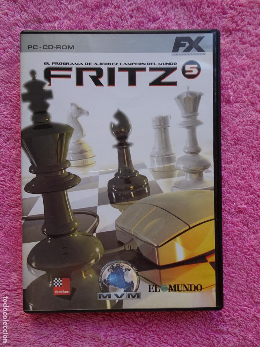 Videojuegos y consolas: fritz 5 el programa de ajedrez campe&oacute;n del mundo 2002 fx interactive en castellano - Foto 1