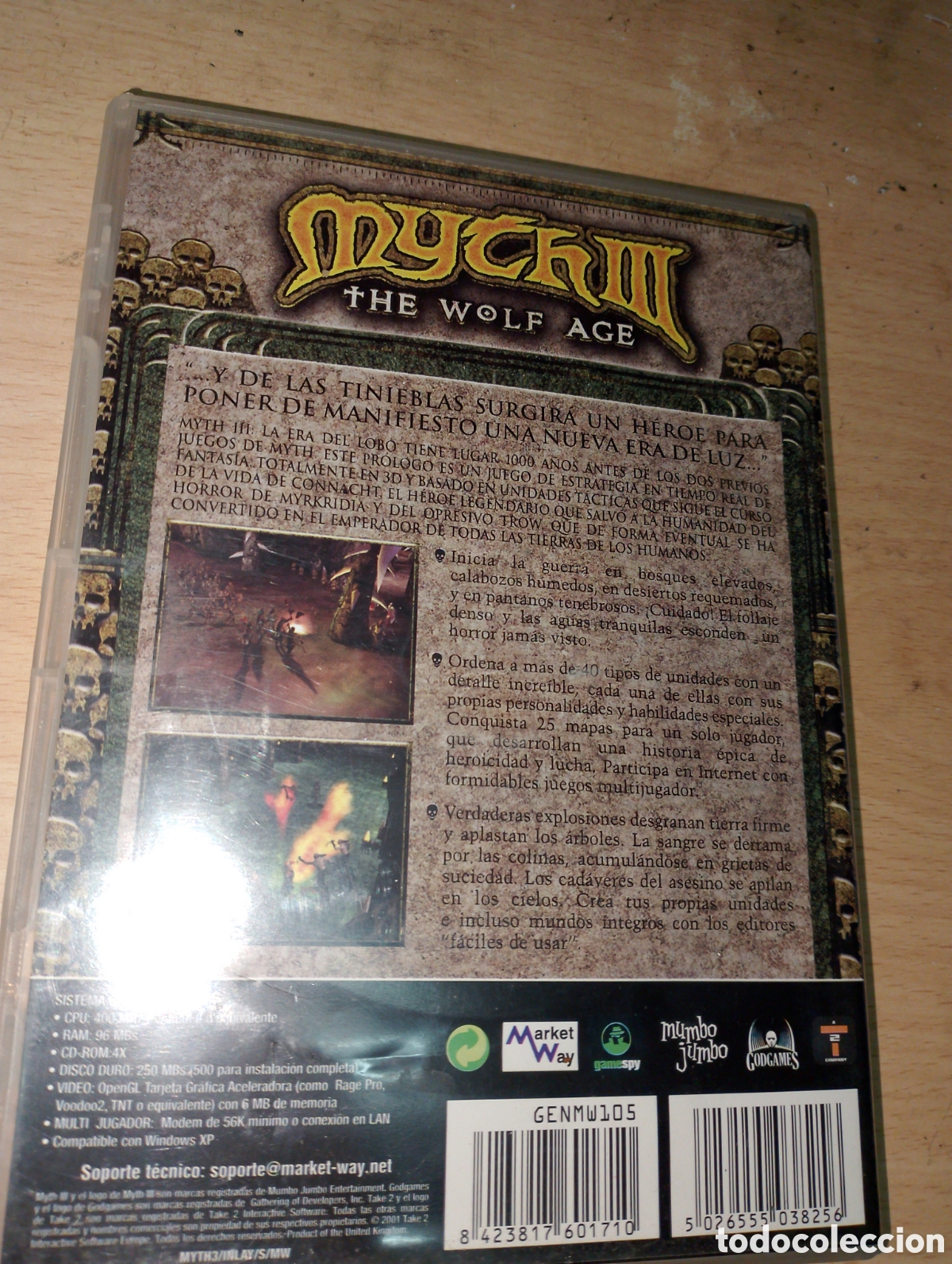 Videojuegos y consolas: Juego PC. Myth. The Wolf age - Foto 2
