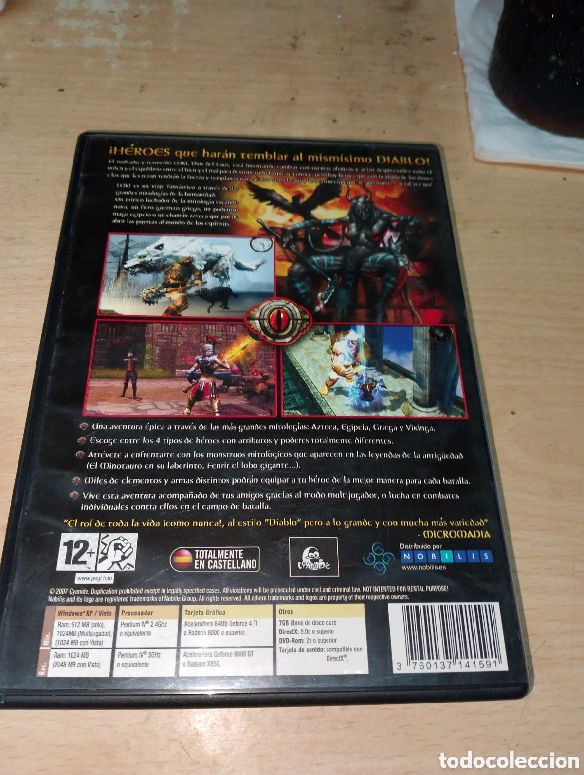 Videojuegos y consolas: Juego PC. Loki. Totalmente castellano - Foto 2