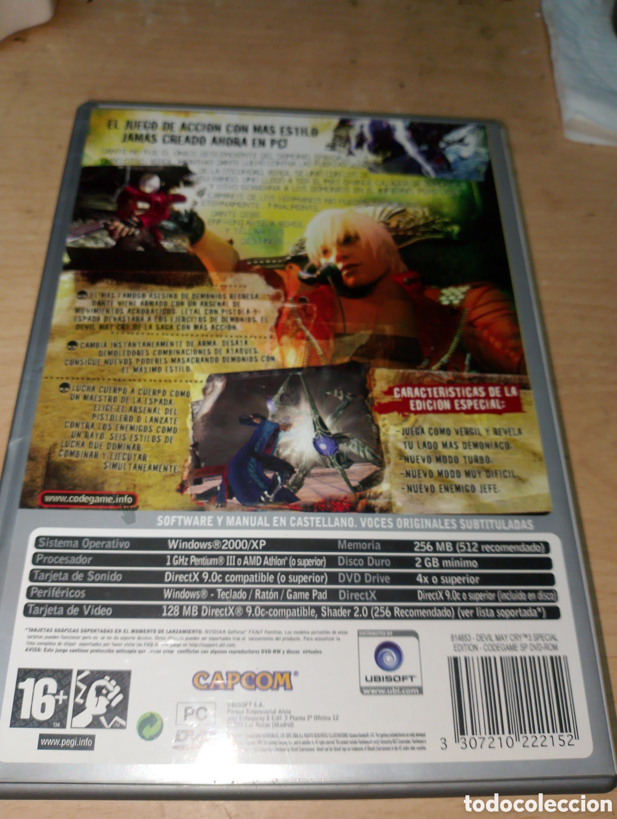 Videojuegos y consolas: Juego PC. Devil May Cry 3. Special edicion - Foto 2