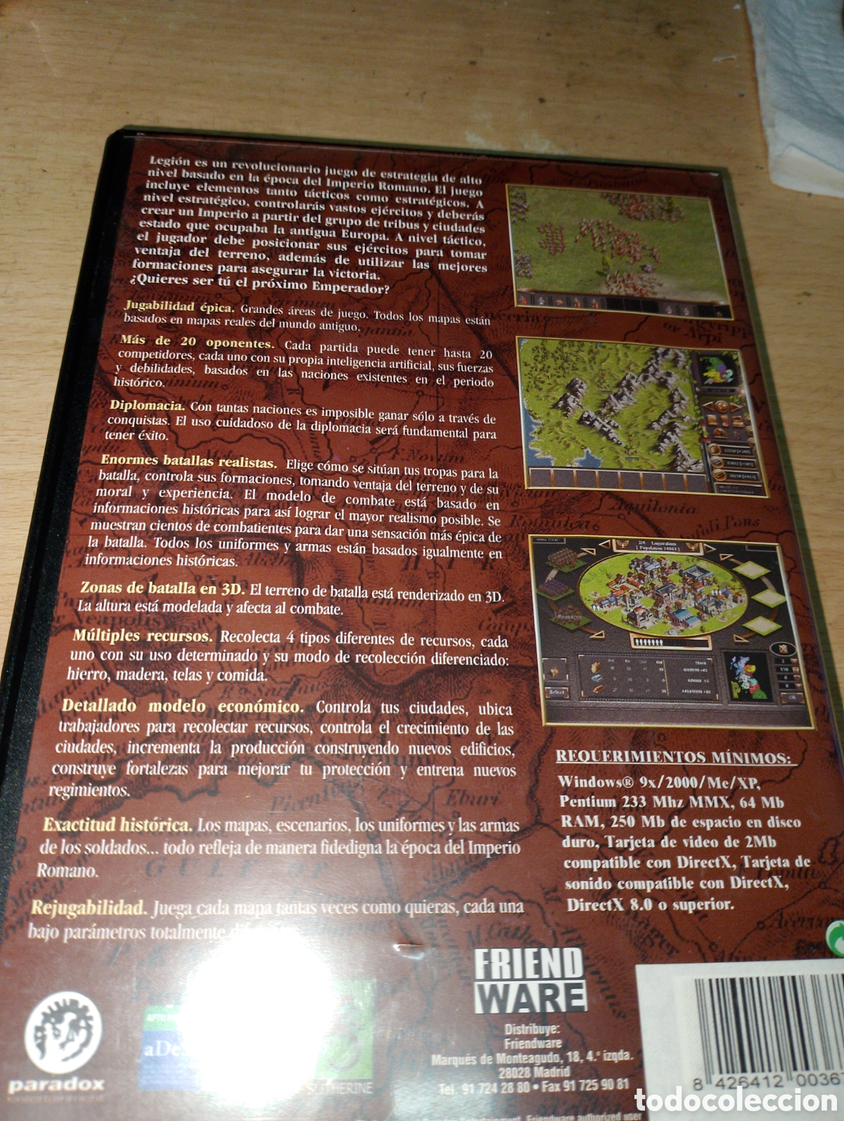 Videojuegos y consolas: Juego PC. Legion. Estrategia - Foto 2
