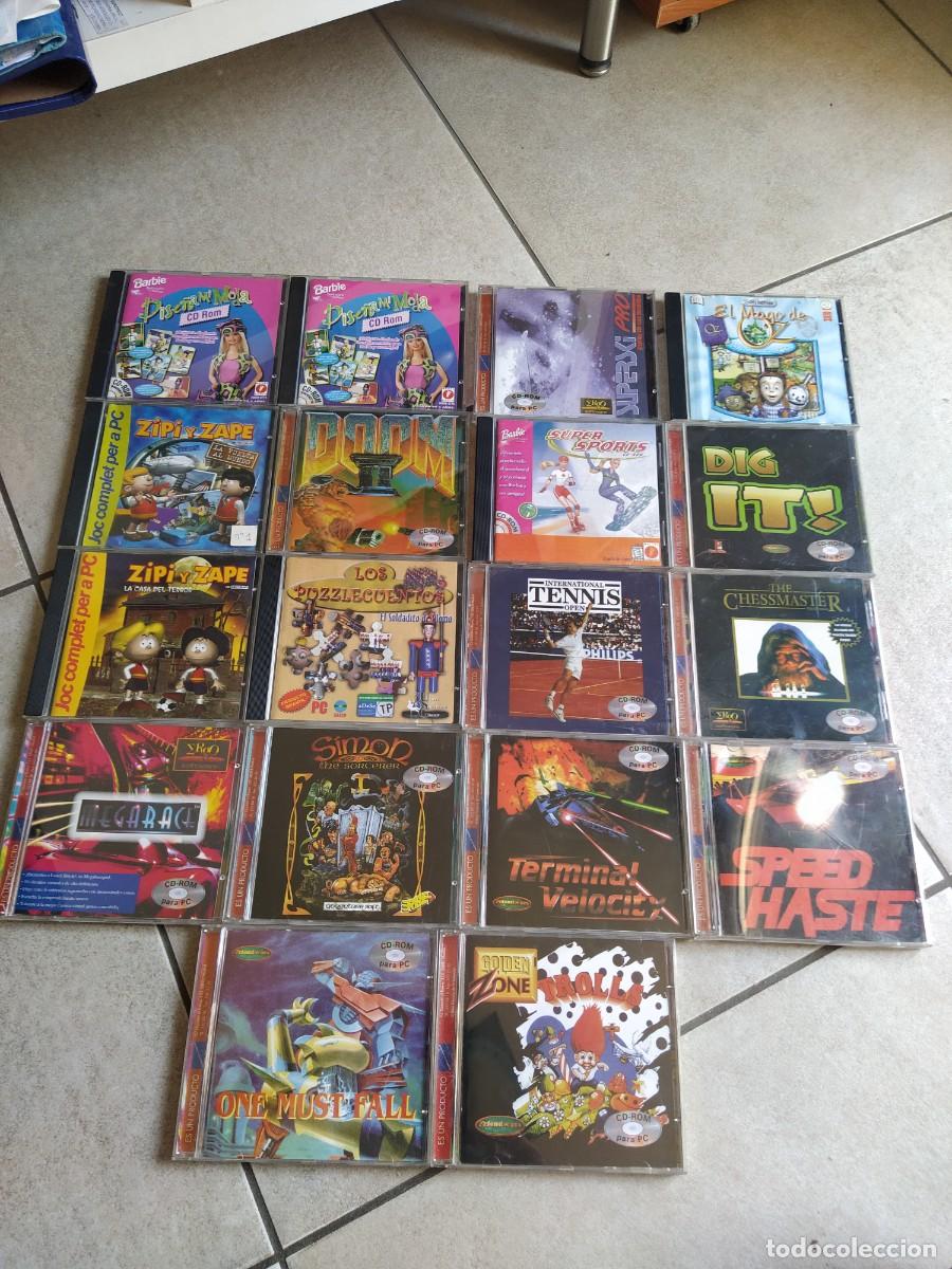 Videojuegos y consolas: LOTE JUEGOS DE PC , VERSIONES EN ESPA&Ntilde;OL - Foto 1