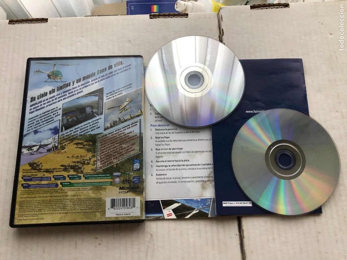 Videojuegos y consolas: MICROSOFT FLIGHT SIMULATOR professional edition PC DVD KREATEN - Foto 2