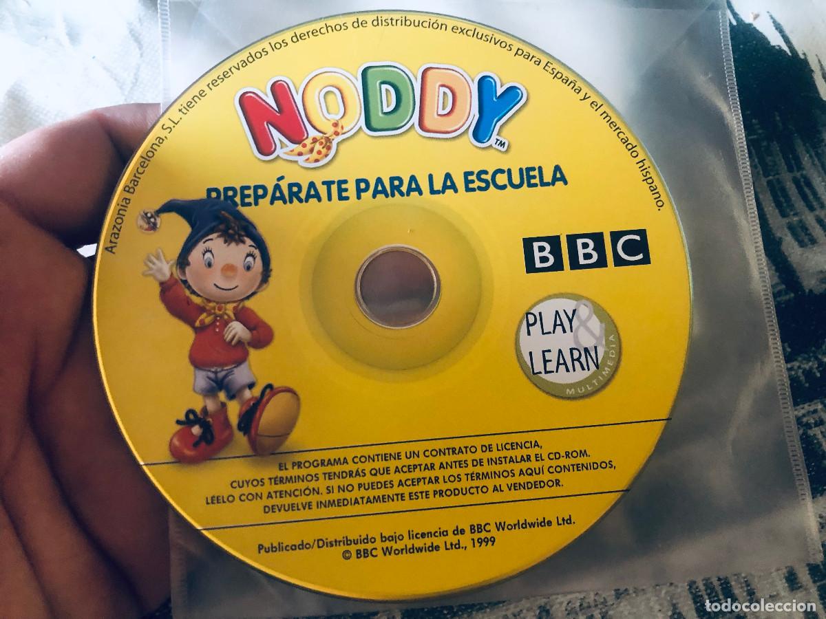 Videojuegos y consolas: Noddy. CD-ROM multimedia para aprender ingl&eacute;s. BBC. 1999. En funda transparente. - Foto 2