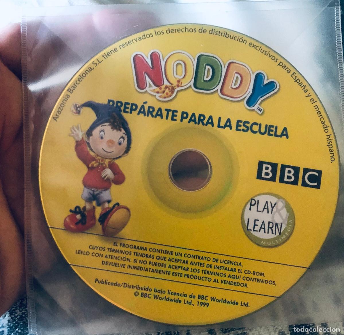 Videojuegos y consolas: Noddy. CD-ROM multimedia para aprender ingl&eacute;s. BBC. 1999. En funda transparente. - Foto 3