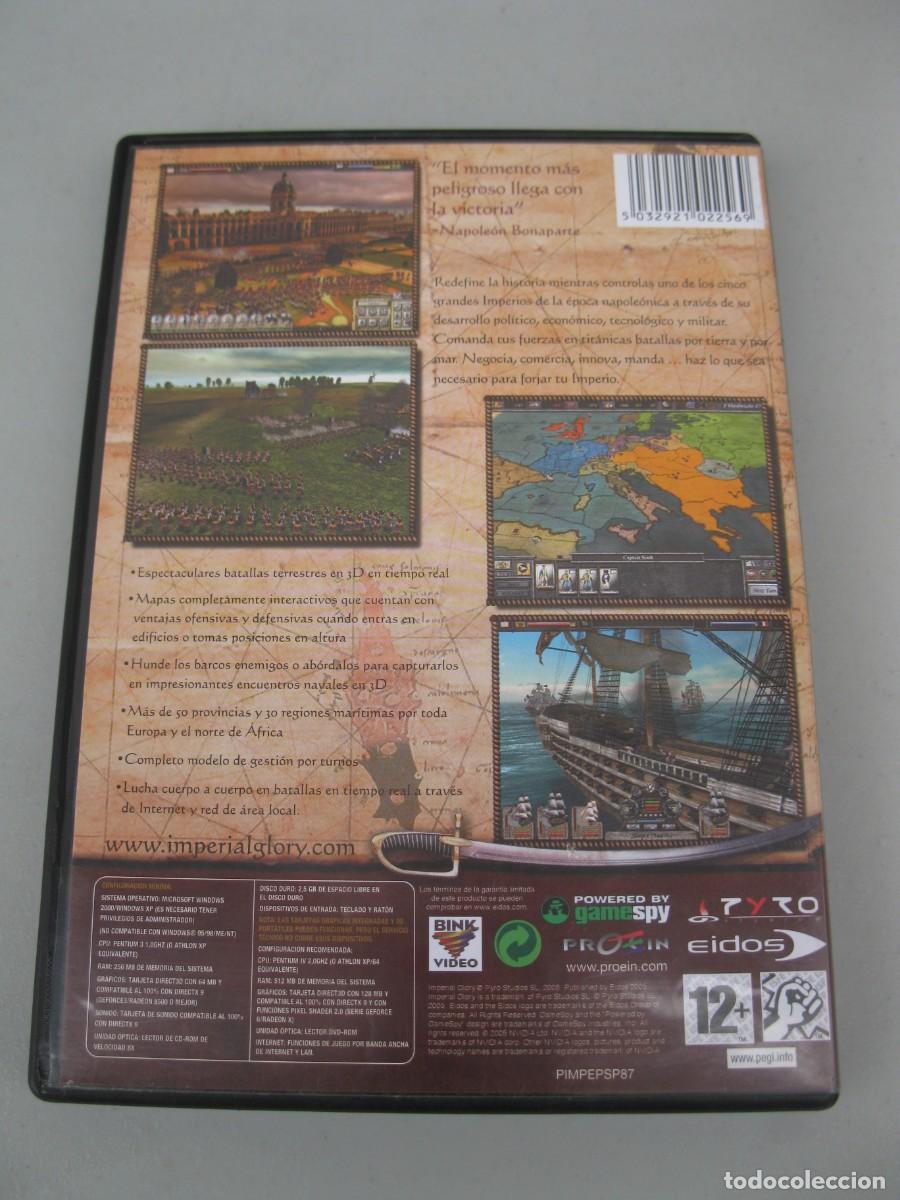 Videojuegos y consolas: IMPERIAL GLORY - JUEGO PARA PC - 3 DISCOS. - Foto 4
