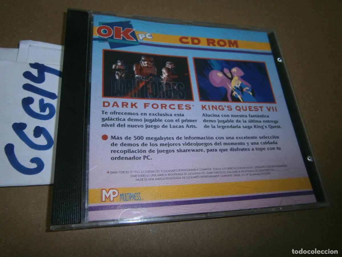 Videojuegos y consolas: ANTIGUO CD ROM - OK PC - DEMO - Foto 1