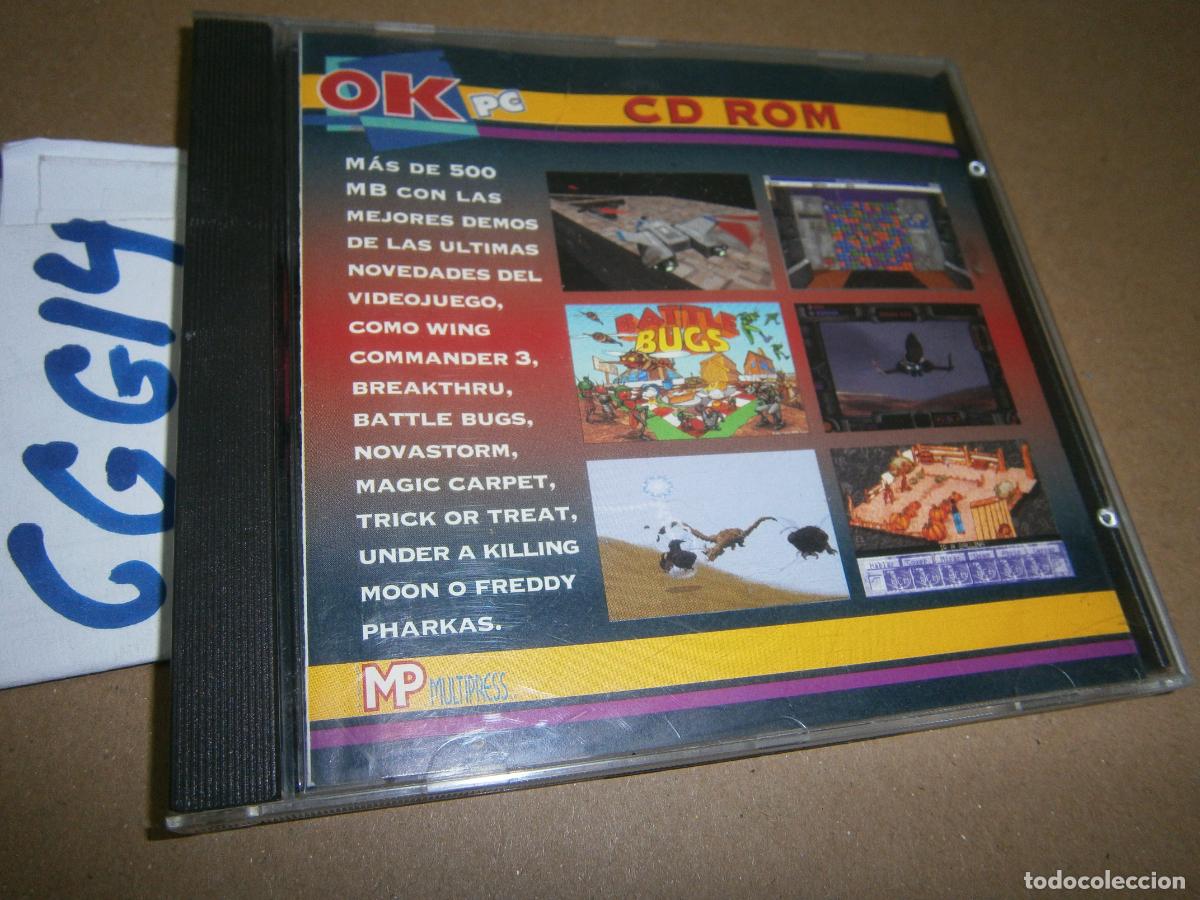 Videojuegos y consolas: ANTIGUO CD ROM - OK PC - DEMO - Foto 1