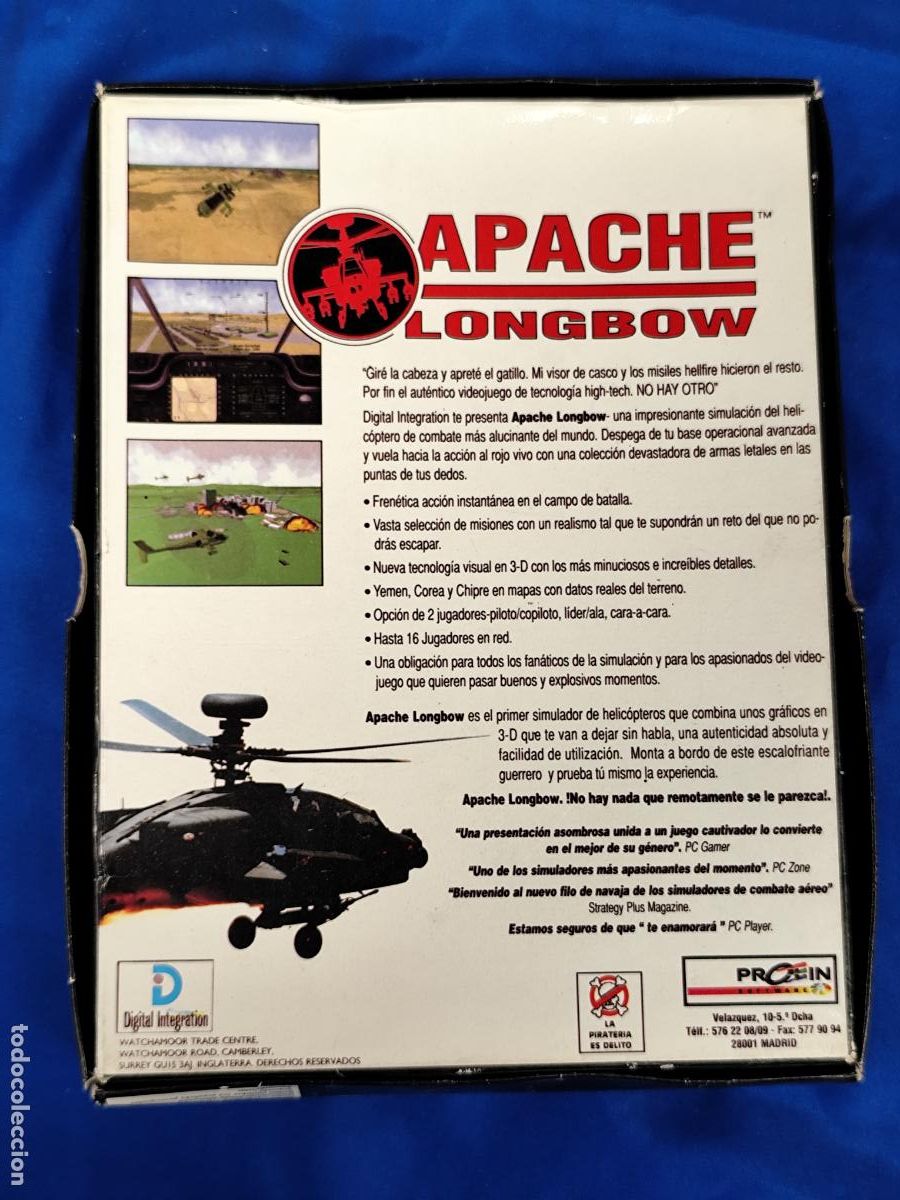 Videojuegos y consolas: Juego PC . Apache longbow . Planeta de Agostini . CD ROM - Foto 4