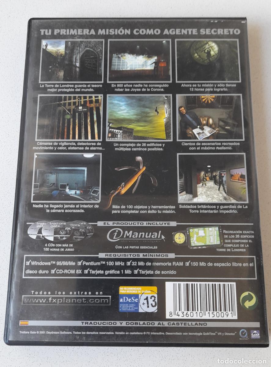 Videojuegos y consolas: Traitors Gate - Aventura PC - Foto 2