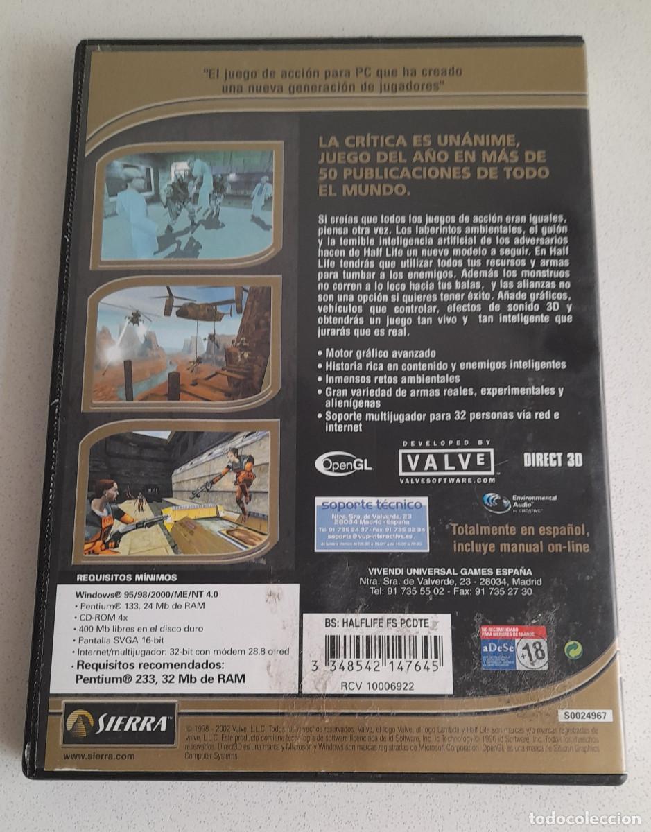 Videojuegos y consolas: Half-Life - Juego de PC - Foto 2