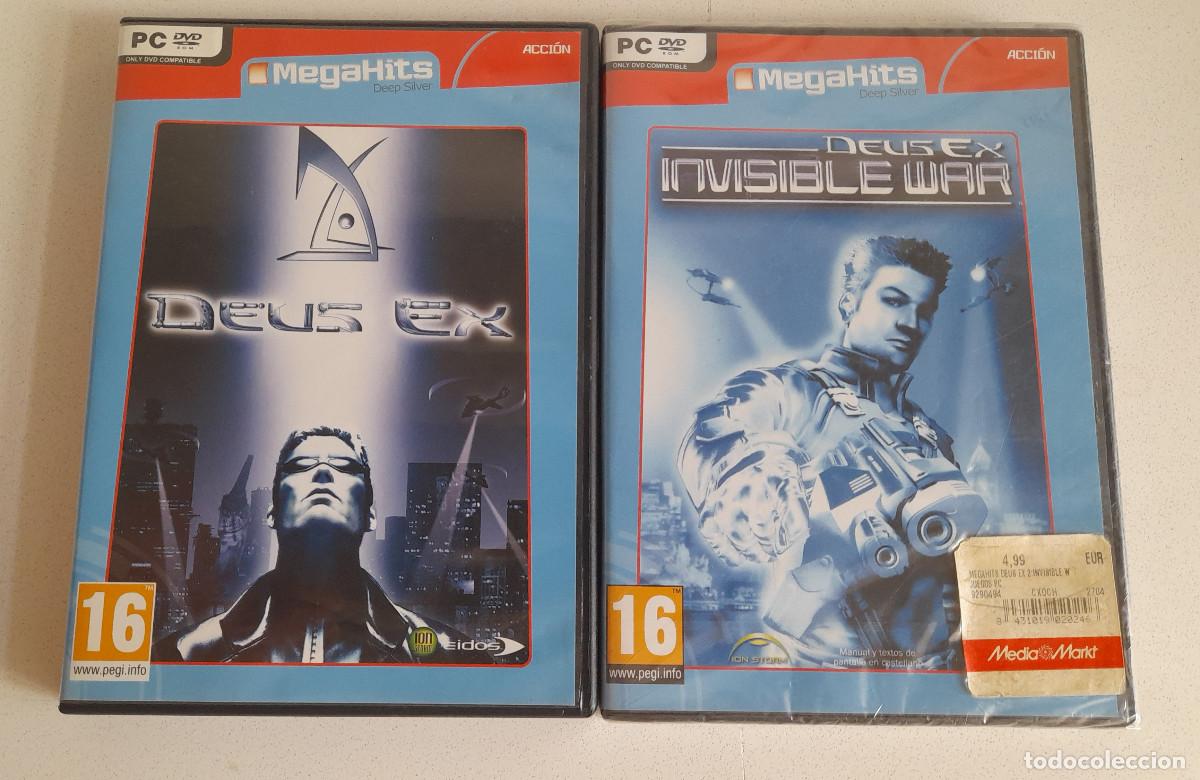 Videojuegos y consolas: Deus Ex. Lote dos juegos - Foto 1